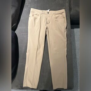 Lululemon ABC Pant Classic Color Beige Men's Size 34